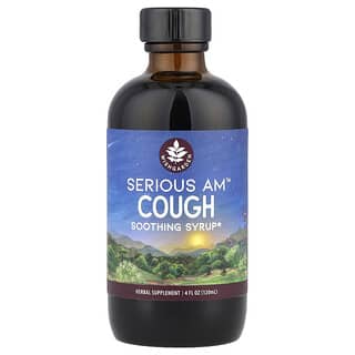 WishGarden Herbs, Serious AM™ Cough, 진정 시럽, 120ml(4fl oz)