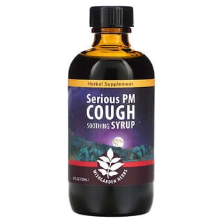 WishGarden Herbs, Serious PM（シリアスPM） Cough Soothing Syrup、120ml（4液量オンス）