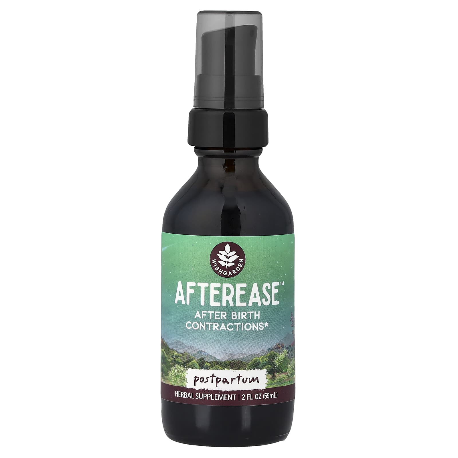 WishGarden Herbs Afterease, After Birth Contractions – 59 ml de WishGarden Herbs
