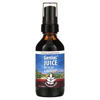 WishGarden Herbs, Genius Juice, Refresh & Refocus, 2 fl oz (59 ml)