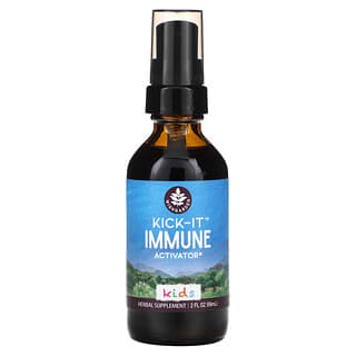 WishGarden Herbs, Kids, Kick-It Immune Activator, 2 fl oz (59 ml)