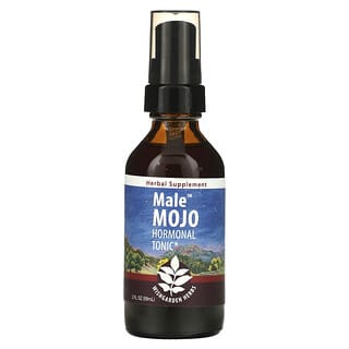 WishGarden Herbs, Male Mojo, Tónico hormonal`` 59 ml (2 oz. Líq.)