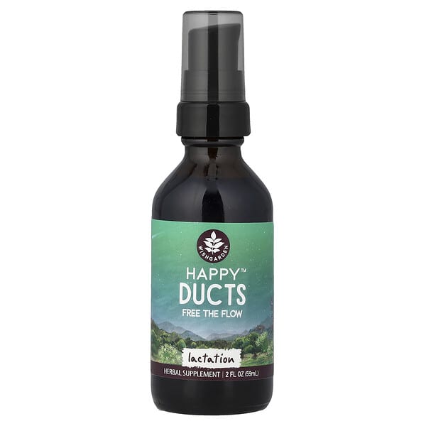 WishGarden Herbs, Happy™ Ducts Free The Flow, 2 fl oz (59 ml) — product photo 1