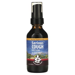 WishGarden Herbs, Serious Cough, Soothing & Quieting, 2 fl oz (59 ml)