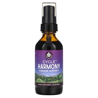 WishGarden Herbs, Cycle Harmony, добавка для поддержки гормонального фона, 59 мл (2 жидк. унции)