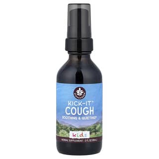WishGarden Herbs, Kids, Kick-It™ Cough Soothing & Quieting, 2 fl oz (59 ml)