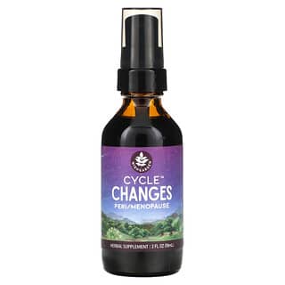 WishGarden Herbs, Cycle Changes, средство для изменений в период после менопаузы, 59 мл (2 жидк. унции)