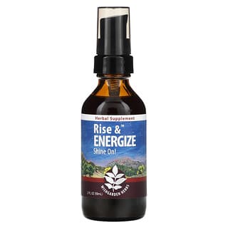 WishGarden Herbs, Rise & Energize，2 盎司（59 毫升）