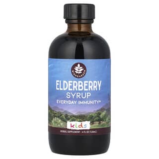 WishGarden Herbs, Kids, Elderberry Syrup, 4 fl oz (120 ml)