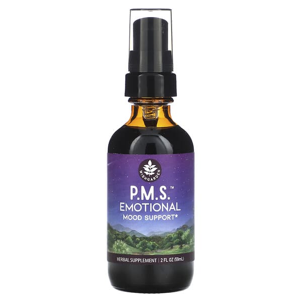 WishGarden Herbs P.M.S. Emotional Mood Support, 2 fl oz (59 ml)