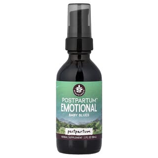 WishGarden Herbs, Postpartum™ Emotional Baby Blues, 2 fl oz (59 ml)