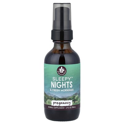WishGarden Herbs, Sleepy™ Nights & Fresh Mornings, Pregnancy, 2 fl oz (59 ml)