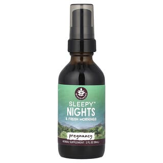 WishGarden Herbs, Sleepy™ Nights & Fresh Mornings, Pregnancy, 2 fl oz (59 ml)