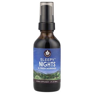 WishGarden Herbs, Sleepy™ Nights & Fresh Mornings, 2 fl oz (59 ml)