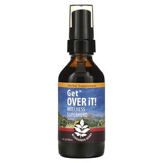 WishGarden Herbs, Get Over It, Wellness Superhero, 2 fl oz (59 ml)
