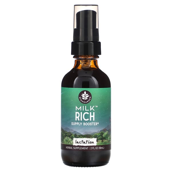 WishGarden Herbs, Potenciador de suministro rico en leche, 59 ml (2 oz. Líq.)