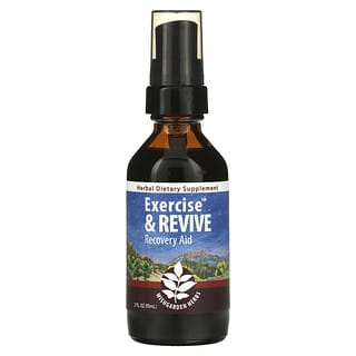 WishGarden Herbs, Exercise & Revive, Recovery Aid, 2 fl oz (59 ml)