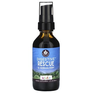WishGarden Herbs, Kids, Digestive Rescue GI Normalizer, 2 fl oz (59 ml)