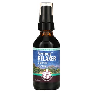 WishGarden Herbs‏, Serious Relaxer ומתח שרירים, 2 אונקיות נוזל (59 מ“ל)