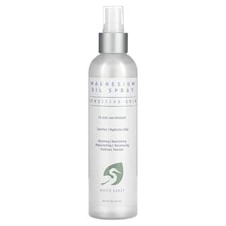White Egret Personal Care, Spray de Óleo de Magnésio, Pele Sensível, 237 ml (8 fl oz)