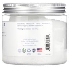 White Egret Personal Care, Epsom Salt, Lavender, 16 oz (454 g)