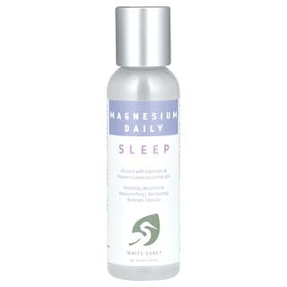 White Egret Personal Care, Magnesio de uso diario, Suplemento para dormir, 59 ml (2 oz. líq.)