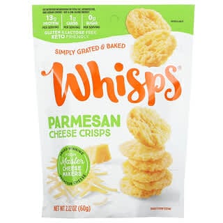 Whisps, Сырные чипсы, пармезан, 60 г (2,12 унции)