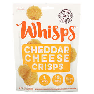 Whisps, رقائق مقرمشة بالجبن الشيدر، 2.12 أونصة (60 جم)