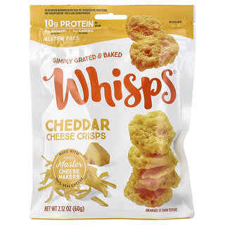 Whisps, Chips de queso cheddar, 60 g (2,12 oz)