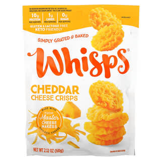 Whisps, Чипсы с сыром чеддер, 60 г (2,12 унции)