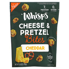 Whisps, Cheese & Brezel Bites, Cheddar, 70 g (2,5 oz.)