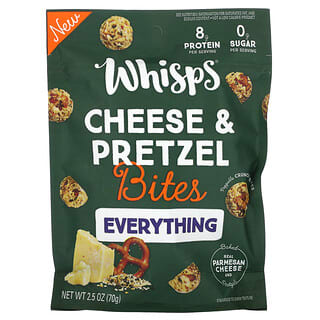 Whisps, Cheese & Pretzel Bites, Everything , 2.5 oz (70 g)