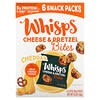 Whisps Cheese & Pretezel Bites, Cheddar`` 6 paquetes, 20 g (0,70 oz) cada uno