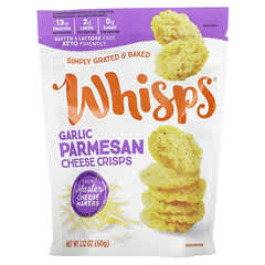 Whisps (ويسبس)‏, مقرمشات أعشاب الثوم والجبن ، 2.12 أونصة (60 جم)