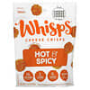 Whisps (ويسبس), مقرمشات الجبن ، حارة وحارة ، 2.12 أونصة (60 جم)