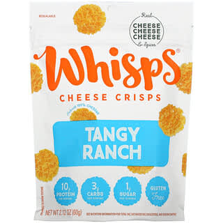 Whisps, Chips acidulées au fromage ranch, 60 g