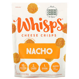 Whisps, Чипсы с сыром начо, 60 г (2,12 унции)