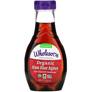 Wholesome Sweeteners, органическая необработанная голубая агава, 333 г (11,75 унции)