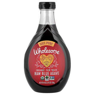 Wholesome Sweeteners, Agave Biru Mentah Organik, 1,25 kg 44 ons