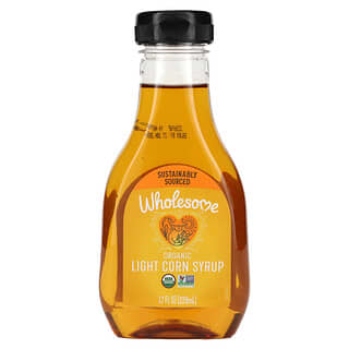 Wholesome Sweeteners, Organic Light Corn Syrup, 7.7 fl oz (228 g)