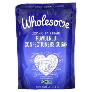Wholesome Sweeteners, Azúcar de repostería orgánico en polvo, 454 g (1 lb)