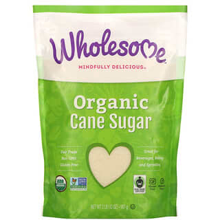 Wholesome Sweeteners, Sucre de canne biologique, 907 g