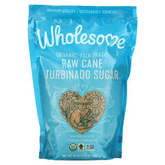 Wholesome Sweeteners, Organic Turbinado, Azúcar de Caña, 24 oz (680 g)