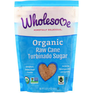Wholesome, Turbinado bio, sucre de canne brut, 24 oz (680 g)