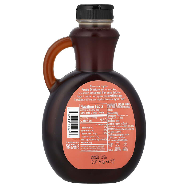 Organic Pancake Syrup, 20 fl oz (591 ml)
