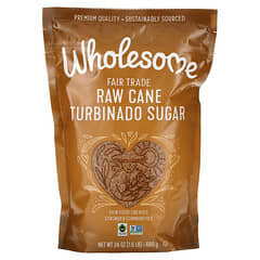 Wholesome Sweeteners, Natürliches unverarbeitetes Rohr, Turbinado Zucker, 24 oz (680 g)