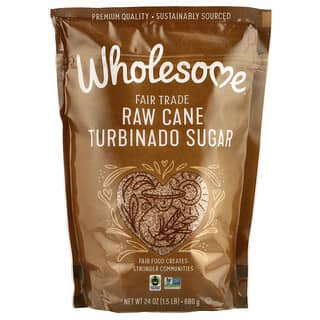 Wholesome Sweeteners, Sucre de canne brut turbinado, 680 g