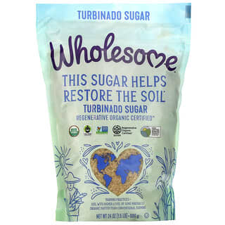 Wholesome Sweeteners, Turbinado Sugar, 1.5 lb (680 g)