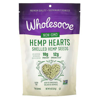 Wholesome Sweeteners, Hemp Hearts, Shelled Hemp Seeds, 8 oz (227 g)