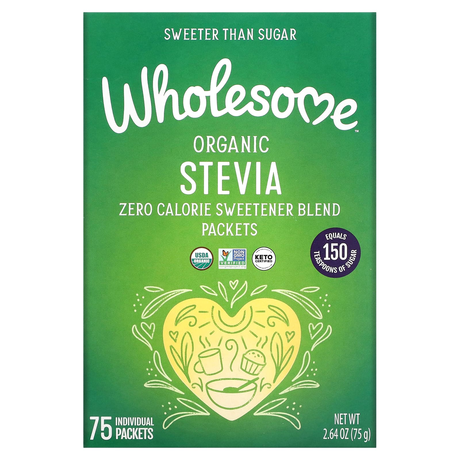 Page 1 - Reviews - Pure Via, Stevia, 80 Packets, 2.8 oz (80 g) - iHerb